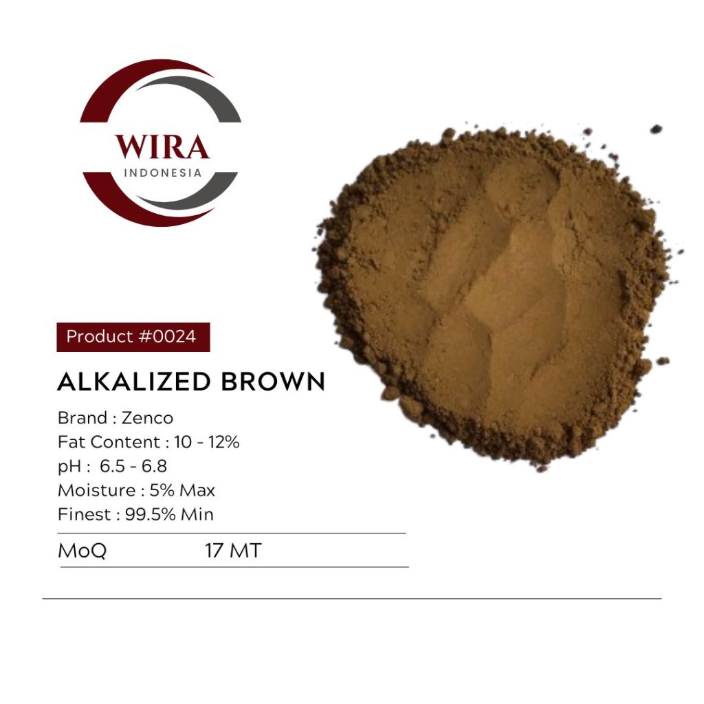 Alkalized Brown Cocoa Powder