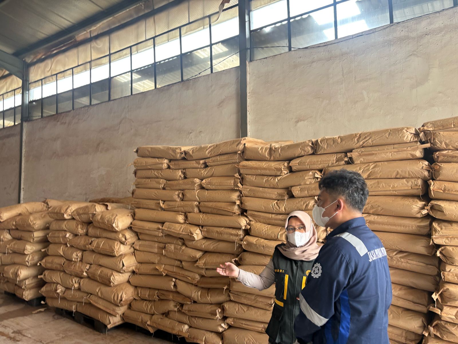ndustrial cocoa powder production facility in IndonesiA